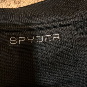 Spyder Black Knit Apparel